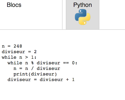 PyBlock-le code en python